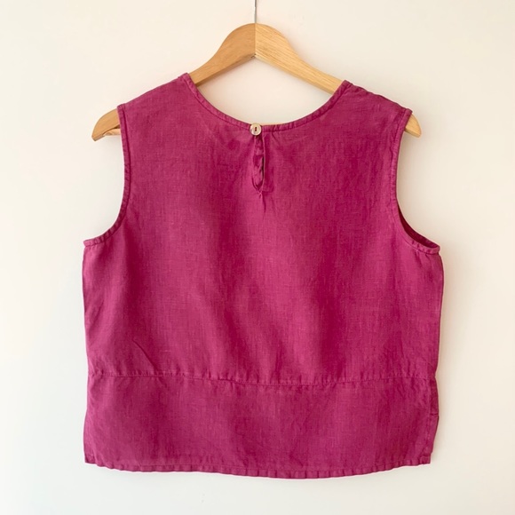 Bryn Walker Linen Top - Picture 2 of 4